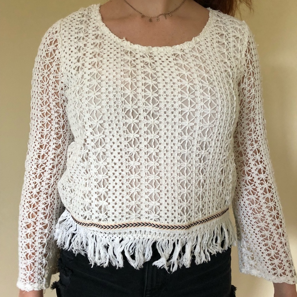 Crochet, 70s style top. Worn only a few times